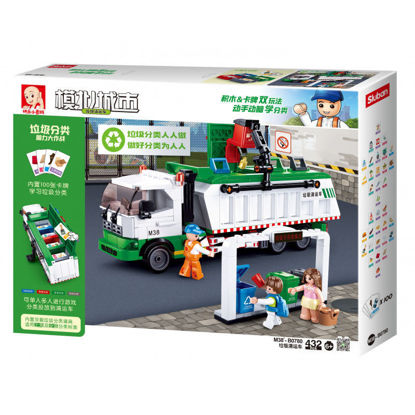 Image de Garbage truck + card game