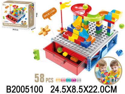 Image de BOITE LEGO 58 PCS