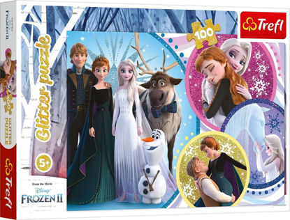 Image de PUZZLE 100 GLITTER FROZEN 2 14817