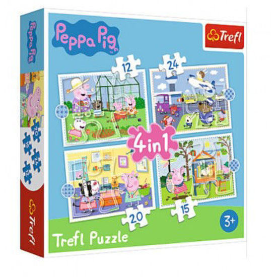 Image de PUZZLE 4EN1 PEPPA PIG 34359