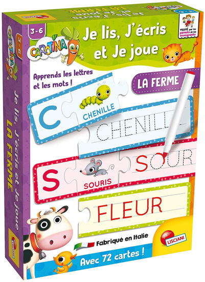 Image de Carotina Je lis, écris & joue les mots de la Ferme FR79940