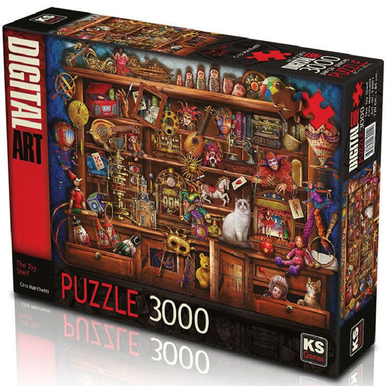 Image de puzzle 3000 the toy shelf
