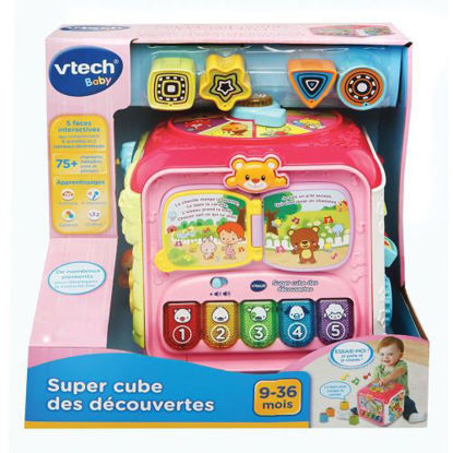 Image de Super cube des decouvertes rose