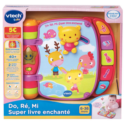 VTech - Lumi Veilleuse Nuit Enchantée Rose, Veil…