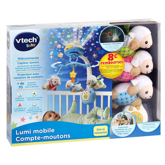 Image de LUMI MOBILE COMPTE-MOUTONS BLEU