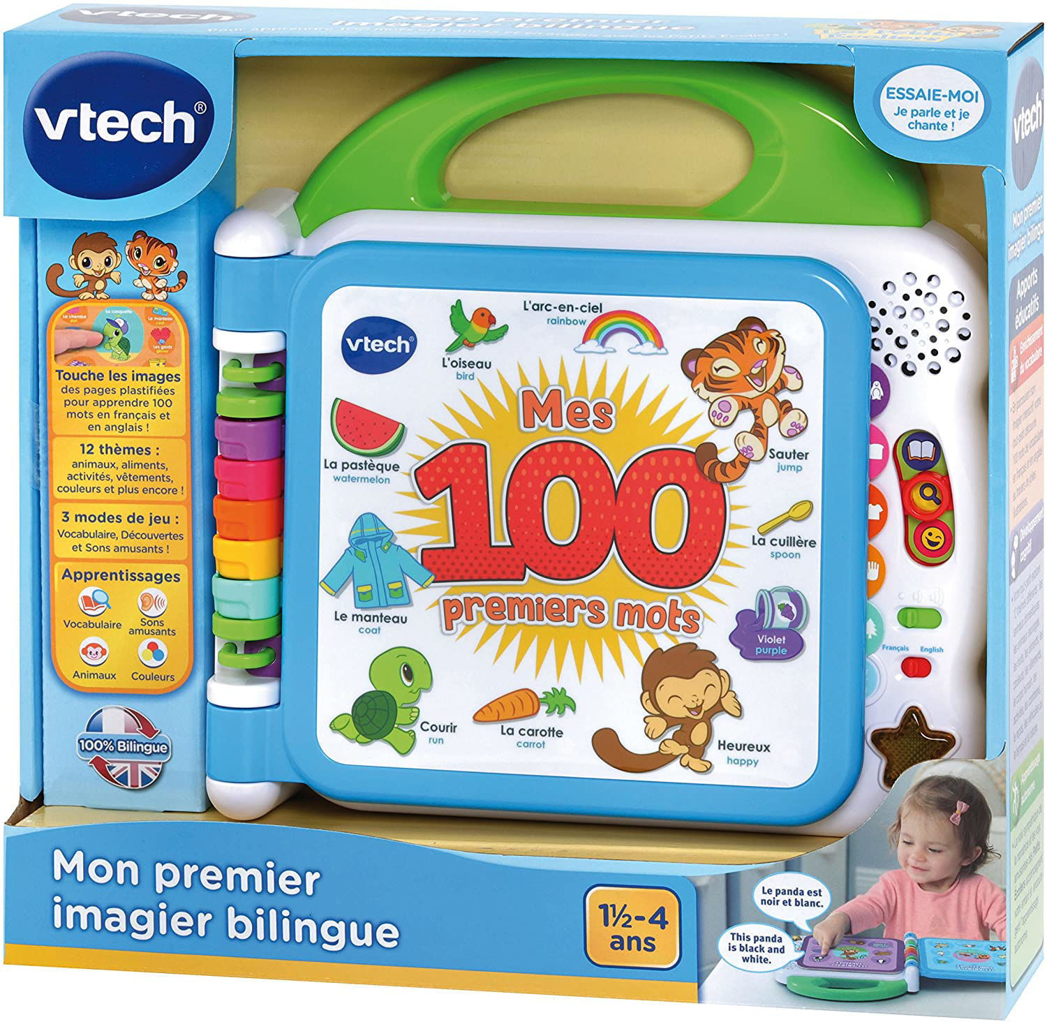 Livre  Mon imagier de 1000 mots pour l'enfant de 2-4 ans