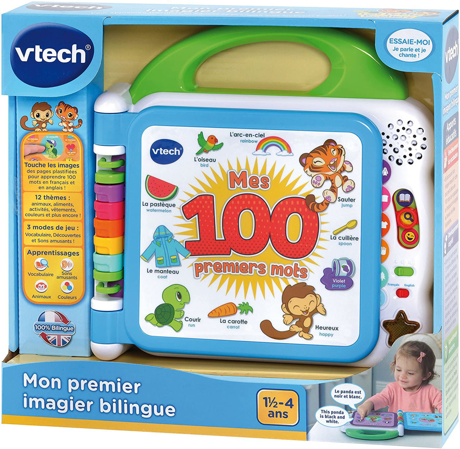 Magasin de jouets en ligne - Livraison sur toute la Tunisie -  ABRACADABRA-Achetez MON PREMIER IMAGIER BILINGUE chez ABRACADABRA à 199,000  DT