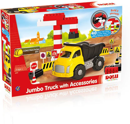 Image de JUMBO TRUCK AVEC LEGO 40PCS