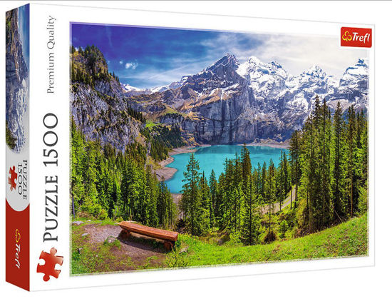 Image de PUZZLE 1500 LAC DOESCHINEN ALPES SUISSE 26166