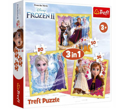 Image de PUZZLE 3EN1 FROZEN 2 34847