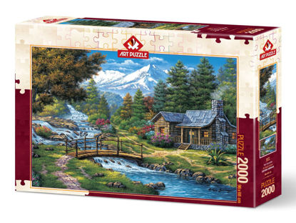 Image de Art PuzzleTwo Small Waterfalls -  Puzzle 2000 pièces