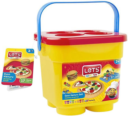 Image de LETS PLAY DOUGH BUCKET L8901