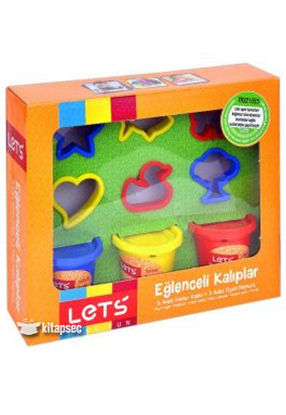 Image de LETS FUN MOULDS 225 GR 3 COLORS