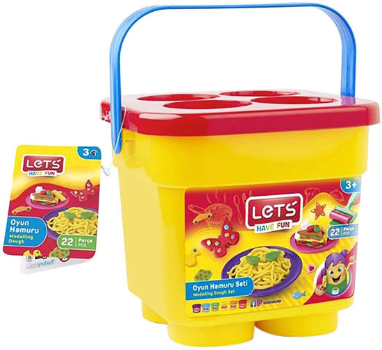 Image de LETS PLAY DOUGH BUCKET L8902