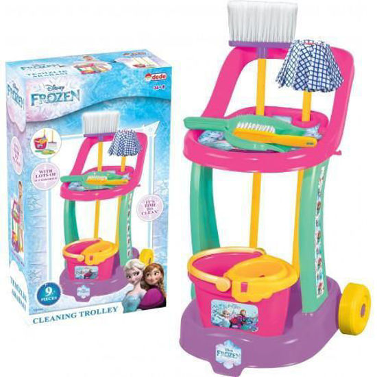 Magasin de jouets en ligne - Livraison sur toute la Tunisie -  ABRACADABRA-Achetez CHARIOT DE MENAGE FROZEN 03596 chez ABRACADABRA à  102,000 DT