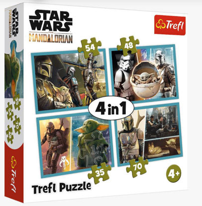 Image de PUZZLES 4IN1 THE MANDALORIAN 34397