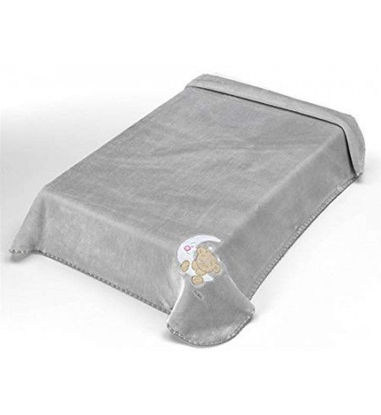 Image de BABY LUZ D49 110X140 GRIS
