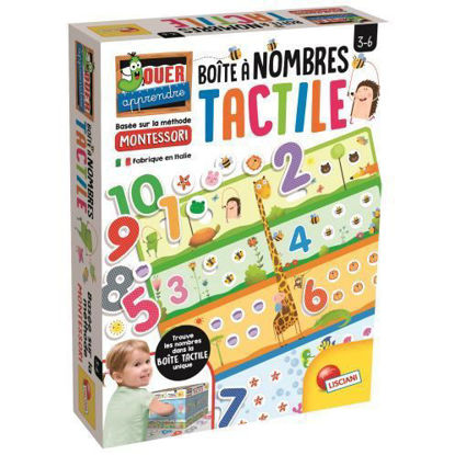 Image de MONTESSORI BOITE TACTILE NOMBRES EX72453