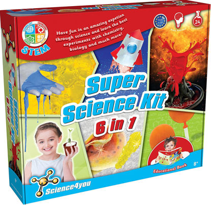 Science4you - Coffret Volcan pour Enfants +8 Ans - 8 Expériences