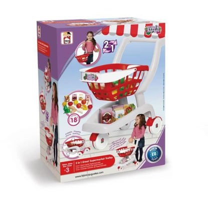 Image de CHARIOT SUPERMARCHE 2EN1 REF84158