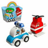Image de L'hélicoptère des pompiers & la voiture de police 10957