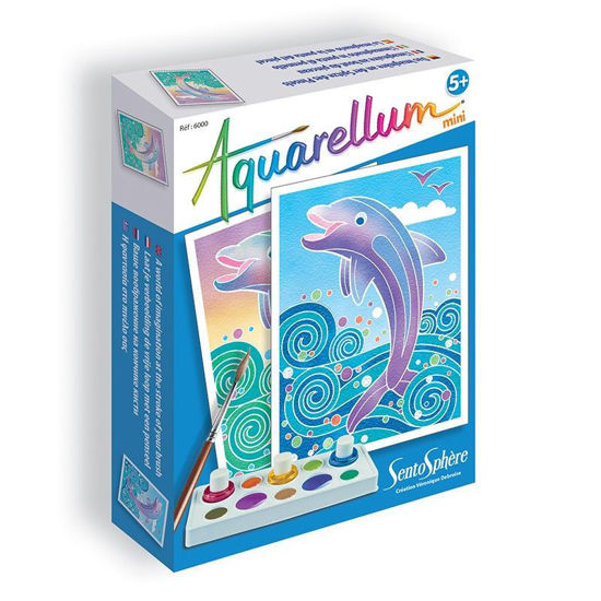 Image de AQUARELLUM MINI DAUPHINS