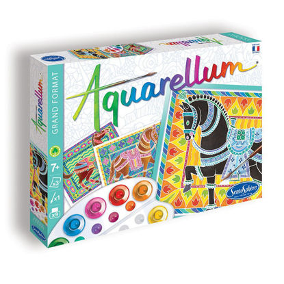 Image de Aquerellum "chevaux"