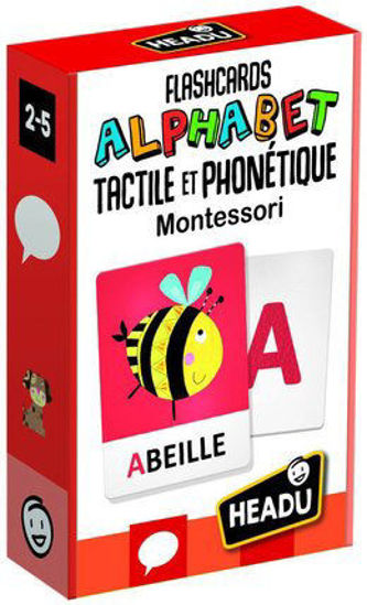 Image de FLASHCARDS ALPHBET TACTILE ET PHONETIQUE FR26876