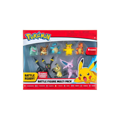 Image de Pokémon Pack de 8 figurines