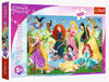 Image de PUZZLES 100 CHARMING PRICESSES DISNEY PRINCES 16417