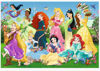 Image de PUZZLES 100 CHARMING PRICESSES DISNEY PRINCES 16417