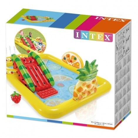 Magasin de jouets en ligne - Livraison sur toute la Tunisie -  ABRACADABRA-Achetez Air de jeux gonflable avec piscine chez ABRACADABRA à  450,000 DT