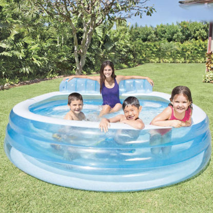 Image de PISCINE FAMILY LOUNGE SWIM CENTER 229 x218x79 cm