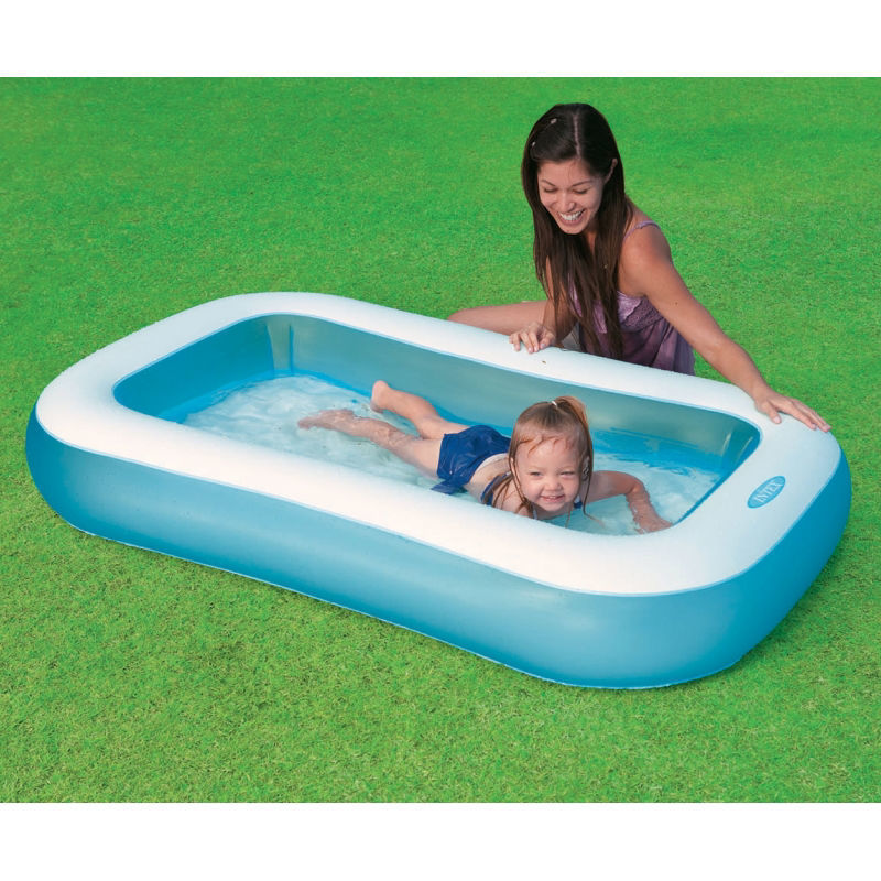 Piscine gonflable Intex rectangulaire - 166 x 100 x 25 cm