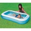 Image de Piscine rectangulaire pour enfant  166 x 100 x 25cm