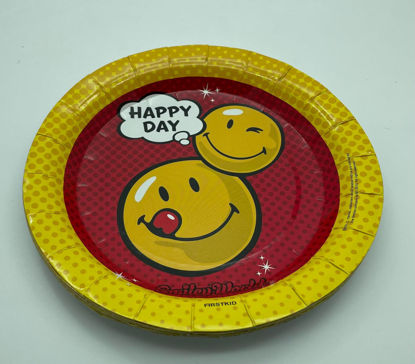 Image de ASSIETTES ANNIVERSAIRE SMILEY