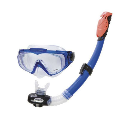 Kit de plongée snorkeling SUBEA masque tuba 100 Adulte Noir pour