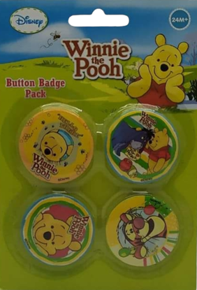 Image de Button badge Winnie the pooh