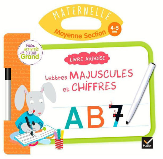 Image de LIVRE ARDOISE LETTRES MAJUSCULES