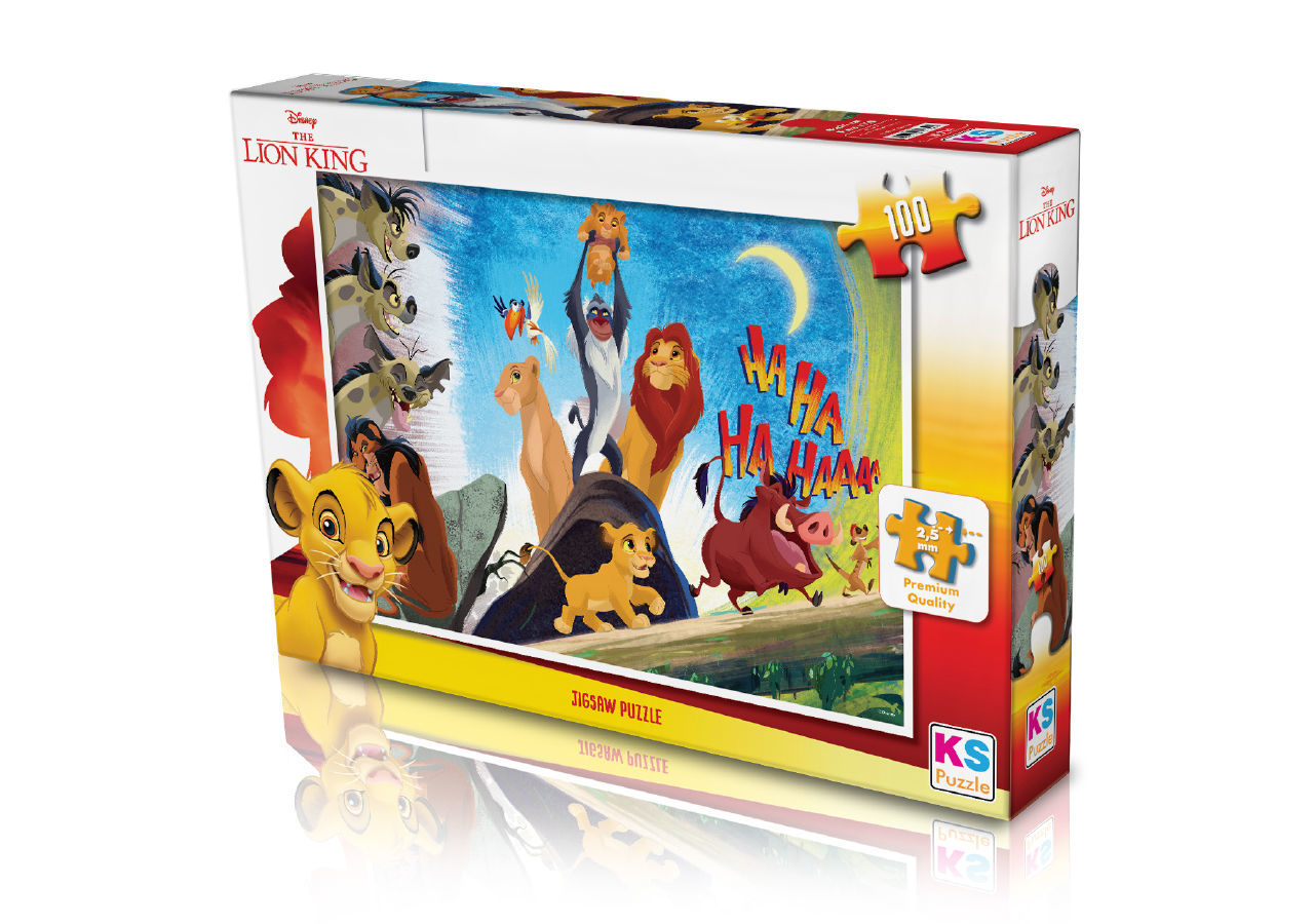 Magasin de jouets en ligne - Livraison sur toute la Tunisie -  ABRACADABRA-Achetez puzzle le roi lion 100pcs chez ABRACADABRA à 27,000 DT