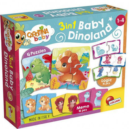 Image de CAROTINA BABY DINOLAND 3EN1 REF 92529