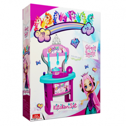 Image de SET DE CUISINE PRINCESSE & LICORNE 19 PIÈCES 125