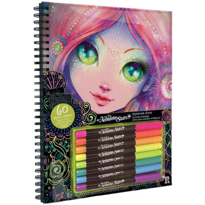 Image de LIVRE DE COLORIAGE - LIVRE DE COLORIAGE À PAGES NOIRES