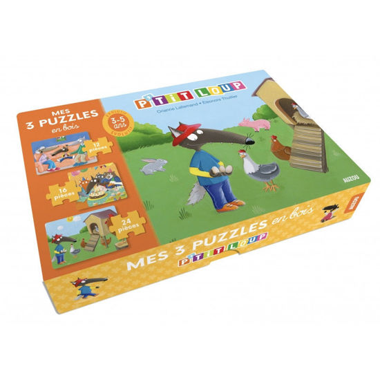 Image de P'TIT LOUP - PUZZLE EN BOIS