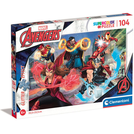 Image de Puzzle 104 pièces : Glitter : Avengers