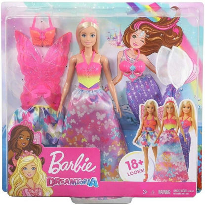 Image de Barbie dreamtopia et ses 3 tenues