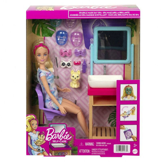 Image de Barbie® – Coffret Spa et Masque Paillettes