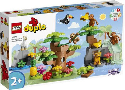 Lot de 2 pièces compatibles avec la grande plaque de construction Lego Duplo,  jouets créatifs préscolaires, vert 