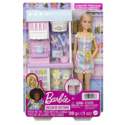 Lisciani - Barbie - Chariot de glaces - Jeu Creatif pour les petite filles  a partir de 5 ans