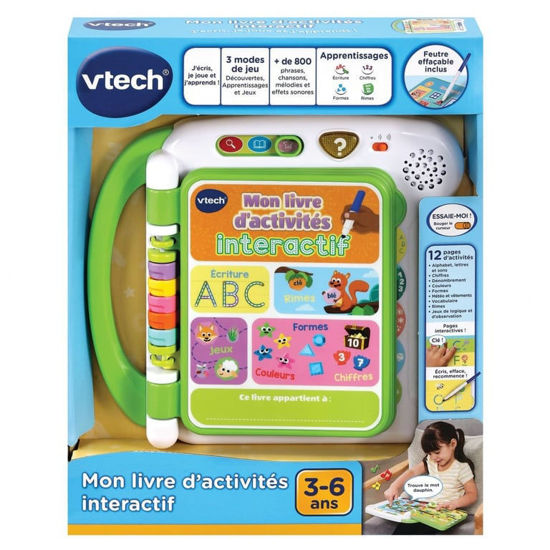 Image de Mon livre d'activités interactif - J'écris, je joue et j'apprends